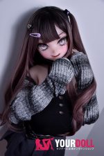 ElsaBabe 古賀弥生 RAD035 148cm-L ピンク肌 フルシリコン 粘着系彼女 ヤンデレ気味 お茶目 舌出し アニメドール 新品 - 画像 (2)