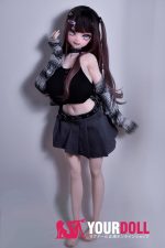 ElsaBabe 古賀弥生 RAD035 148cm-L ピンク肌 フルシリコン 粘着系彼女 ヤンデレ気味 お茶目 舌出し アニメドール 新品 - 画像 (30)