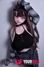 ElsaBabe 古賀弥生 RAD035 148cm-L ピンク肌 フルシリコン 粘着系彼女 ヤンデレ気味 お茶目 舌出し アニメドール 新品 - 画像 (24)