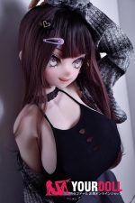 ElsaBabe 古賀弥生 RAD035 148cm-L ピンク肌 フルシリコン 粘着系彼女 ヤンデレ気味 お茶目 舌出し アニメドール 新品 - 画像 (14)