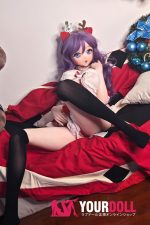 ElsaBabe 最上希海 RAD008 148cm-L ピンク肌 フルシリコン 巨乳 サンタガール アニメドール - 画像 (12)
