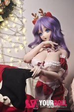 ElsaBabe 最上希海 RAD008 148cm-L ピンク肌 フルシリコン 巨乳 サンタガール アニメドール - 画像 (6)