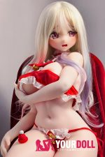 ElsaBabe 清水薄荷 RAD027 148cm-L ピンク肌 フルシリコン サンタガール 服剥ぎ 気弱 アニメドール - 画像 (12)