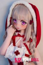 ElsaBabe 清野檸檬 RAD040 140cm-M ピンク肌 フルシリコン ハート目 サンタガール 赤面 ラブドール - 画像 (7)