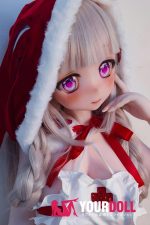 ElsaBabe 清野檸檬 RAD040 140cm-M ピンク肌 フルシリコン ハート目 サンタガール 赤面 ラブドール - 画像 (4)