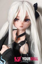 ElsaBabe 中江灯子 RAD038 148cm-M ピンク肌 フルシリコン ツンデレ 白髪 天邪鬼 エルフ耳 ラブドール 新品 - 画像 (22)