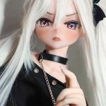ElsaBabe 中江灯子 RAD038 148cm-M ピンク肌 フルシリコン ツンデレ 白髪 天邪鬼 エルフ耳 ラブドール 新品