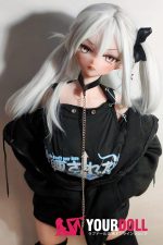 ElsaBabe 中江灯子 RAD038 148cm-M ピンク肌 フルシリコン ツンデレ 白髪 天邪鬼 エルフ耳 ラブドール 新品 - 画像 (25)