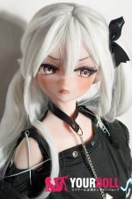 ElsaBabe 中江灯子 RAD038 148cm-M ピンク肌 フルシリコン ツンデレ 白髪 天邪鬼 エルフ耳 ラブドール 新品 - 画像 (4)