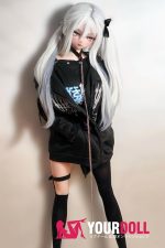 ElsaBabe 中江灯子 RAD038 148cm-M ピンク肌 フルシリコン ツンデレ 白髪 天邪鬼 エルフ耳 ラブドール 新品 - 画像 (29)