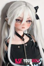 ElsaBabe 中江灯子 RAD038 148cm-M ピンク肌 フルシリコン ツンデレ 白髪 天邪鬼 エルフ耳 ラブドール 新品 - 画像 (13)