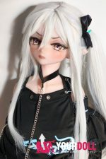 ElsaBabe 中江灯子 RAD038 148cm-M ピンク肌 フルシリコン ツンデレ 白髪 天邪鬼 エルフ耳 ラブドール 新品 - 画像 (16)