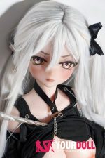 ElsaBabe 中江灯子 RAD038 148cm-M ピンク肌 フルシリコン ツンデレ 白髪 天邪鬼 エルフ耳 ラブドール 新品 - 画像 (7)