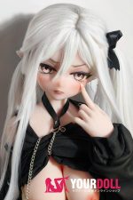 ElsaBabe 中江灯子 RAD038 148cm-M ピンク肌 フルシリコン ツンデレ 白髪 天邪鬼 エルフ耳 ラブドール 新品 - 画像 (5)