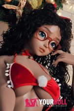 ElsaBabe 小鳥遊真昼 DHR007 148cm-L フルシリコン 小麦肌 サンタガール セクシー ラブドール