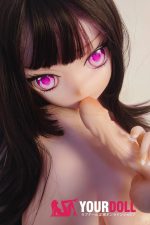 ElsaBabe 水谷柚子 RAD034 148cm-M ピンク肌 フルシリコン お嬢ちゃん 美乳 アニメドール - 画像 (5)