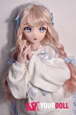 ElsaBabe 最上希海 RAD008 148cm-L ピンク肌 フルシリコン 巨乳 お嬢ちゃん アニメドール - 画像 (14)