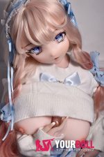 ElsaBabe 最上希海 RAD008 148cm-L ピンク肌 フルシリコン 巨乳 お嬢ちゃん アニメドール - 画像 (9)