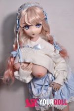 ElsaBabe 最上希海 RAD008 148cm-L ピンク肌 フルシリコン 巨乳 お嬢ちゃん アニメドール - 画像 (15)