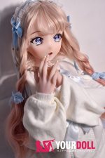 ElsaBabe 最上希海 RAD008 148cm-L ピンク肌 フルシリコン 巨乳 お嬢ちゃん アニメドール - 画像 (8)