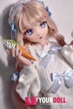 ElsaBabe 最上希海 RAD008 148cm-L ピンク肌 フルシリコン 巨乳 お嬢ちゃん アニメドール - 画像 (6)