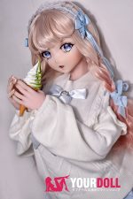 ElsaBabe 最上希海 RAD008 148cm-L ピンク肌 フルシリコン 巨乳 お嬢ちゃん アニメドール - 画像 (2)