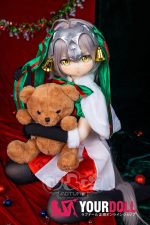AotumeDoll #123ヘッド 135cm AAカップ Fat フルシリコン コスプレ系 激萌え サンタガール アニメドール 新品 - 画像 (7)