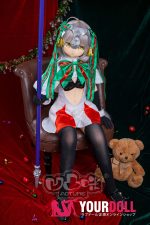 AotumeDoll #123ヘッド 135cm AAカップ Fat フルシリコン コスプレ系 激萌え サンタガール アニメドール 新品 - 画像 (19)