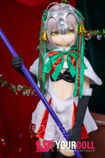 AotumeDoll #123ヘッド 135cm AAカップ Fat フルシリコン コスプレ系 激萌え サンタガール アニメドール 新品 - 画像 (9)