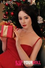 Fanreal Ling(凌) 170cm Dカップ 35kg Fair肌 フルシリコン 顎機能追加可 クリスマスデート 長身美女 大人感 ラブドール - 画像 (2)