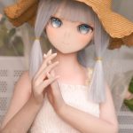 MOZU 霊華 小胸 141cm 画像通りの仕様付き ビニール製のヘッド+TPEボディ 美少女 ワンピース アニメドール