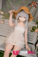 MOZU 霊華 小胸 141cm 画像通りの仕様付き ビニール製のヘッド+TPEボディ 美少女 ワンピース アニメドール - 画像 (6)