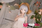 MOZU 霊華 小胸 141cm 画像通りの仕様付き ビニール製のヘッド+TPEボディ 美少女 ワンピース アニメドール - 画像 (10)