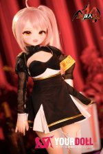MOZU 琥珀 65cm 3.5kg 画像と同じ仕様 ビニールヘッド+シリコンボディ MOZUの風紀委員 3Dの口 八重歯 デレ可愛い フィギュア 新品 - 画像 (6)