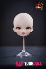MOZU 琥珀 65cm 3.5kg 画像と同じ仕様 ビニールヘッド+シリコンボディ MOZUの風紀委員 3Dの口 八重歯 デレ可愛い フィギュア 新品 - 画像 (9)