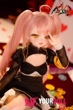 MOZU 琥珀 65cm 3.5kg 画像と同じ仕様 ビニールヘッド+シリコンボディ MOZUの風紀委員 3Dの口 八重歯 デレ可愛い フィギュア 新品 - 画像 (2)