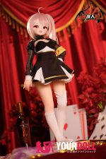 MOZU 琥珀 65cm 3.5kg 画像と同じ仕様 ビニールヘッド+シリコンボディ MOZUの風紀委員 3Dの口 八重歯 デレ可愛い フィギュア 新品 - 画像 (8)