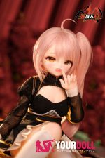 MOZU 琥珀 65cm 3.5kg 画像と同じ仕様 ビニールヘッド+シリコンボディ MOZUの風紀委員 3Dの口 八重歯 デレ可愛い フィギュア 新品 - 画像 (5)