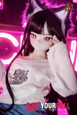 MOZU 雅雅 121cm 大胸 15kg 画像と同じ仕様 ビニールヘッド+TPEボディ 狐娘 クーデレ 私服 アニメドール 新品