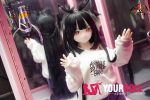 MOZU 雅雅 121cm 大胸 15kg 画像と同じ仕様 ビニールヘッド+TPEボディ 狐娘 クーデレ 私服 アニメドール 新品 - 画像 (8)