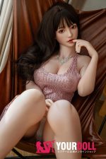 Orange in #599 161cm Eカップ White肌 フルシリコン 顎機能付き 色気 大人感 美女 ラブドール 新品 - 画像 (8)