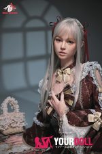 DOLLSENIOR 尹美空 (Yoonmiku) 163cm Eカップ ノーマル肌 フルシリコン 顎機能付き カスタムメイク ラブドール - 画像 (5)