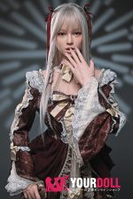 DOLLSENIOR 尹美空 (Yoonmiku) 163cm Eカップ ノーマル肌 フルシリコン 顎機能付き カスタムメイク ラブドール - 画像 (4)