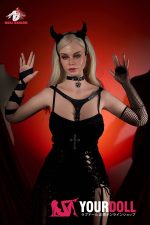 DOLLSENIOR 爱丽丝 (Alice) 160cm Eカップ ノーマル肌 フルシリコン 顎機能付き 欧米系 ハロウィン ラブドール - 画像 (2)