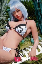 WM Dolls Lusia #SS168 175cm Dカップ 顎機能付き ブラウン肌 シリコンヘッド+S-TPEボディ 長身美女 雀斑 ラブドール 新品 - 画像 (13)