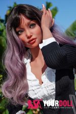WM Dolls Sally #SS196 166cm Cカップ 顎機能付き ブラウン肌 シリコンヘッド+S-TPEボディ 色っぽい ラブドール 新品 - 画像 (2)