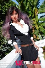 WM Dolls Sally #SS196 166cm Cカップ 顎機能付き ブラウン肌 シリコンヘッド+S-TPEボディ 色っぽい ラブドール 新品 - 画像 (8)