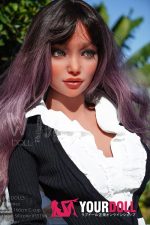 WM Dolls Sally #SS196 166cm Cカップ 顎機能付き ブラウン肌 シリコンヘッド+S-TPEボディ 色っぽい ラブドール 新品 - 画像 (6)