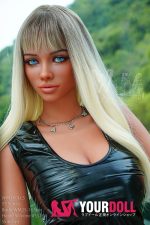 WM Dolls Melean #SS194 165cm Eカップ 顎機能付き ブラウン肌 シリコンヘッド+S-TPEボディ 外人 巨乳 ラブドール - 画像 (6)