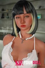 WM Dolls Lusia #SS168 163cm Dカップ 顎機能付き ブラウン肌 シリコンヘッド+S-TPEボディ 色気 等身大 ラブドール